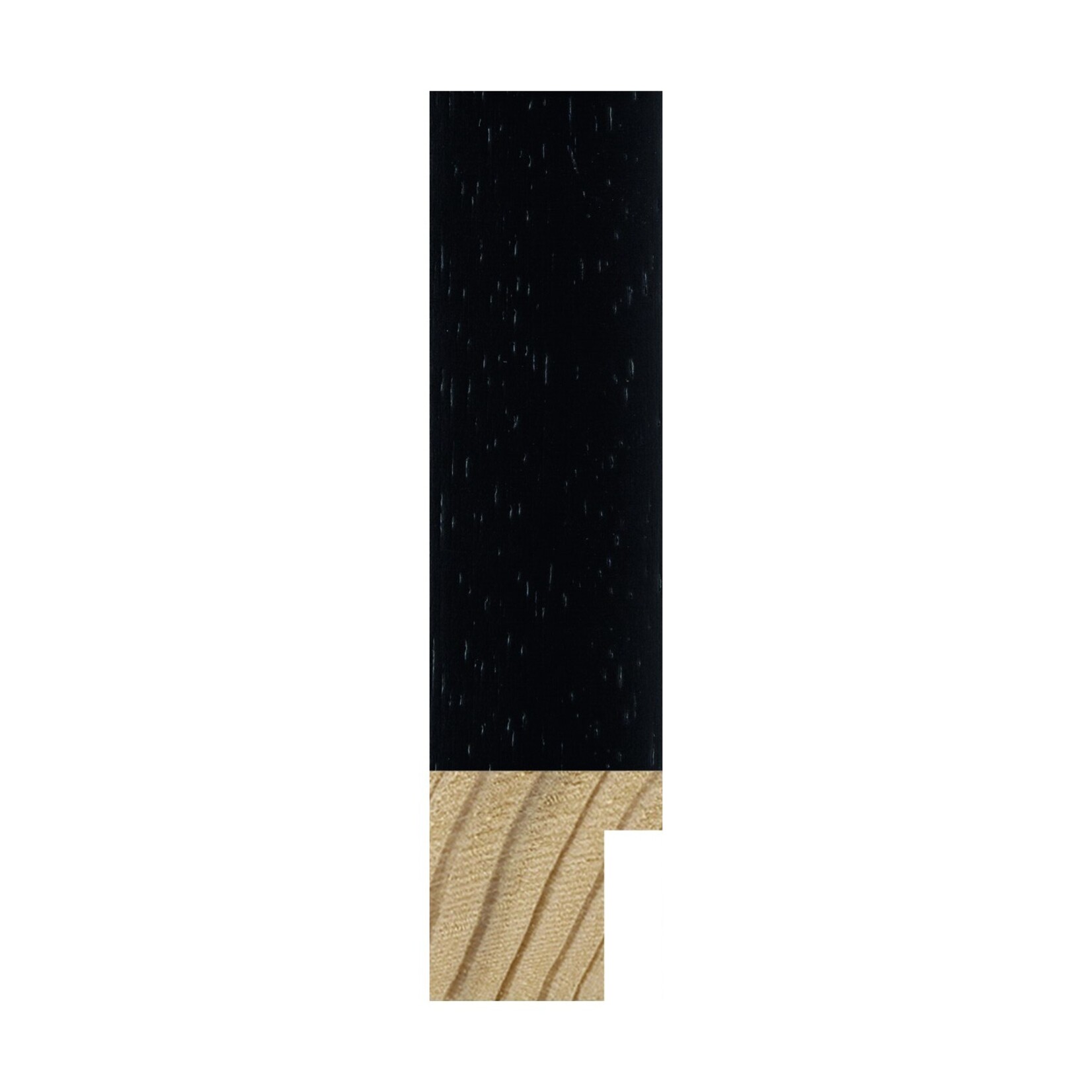 Maatwerk Wood line Black