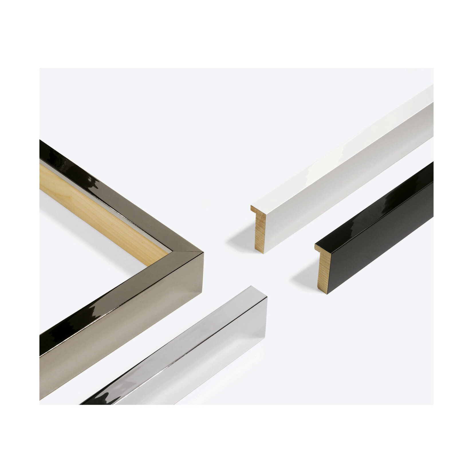 Maatwerk Matrix B&W Pol. White