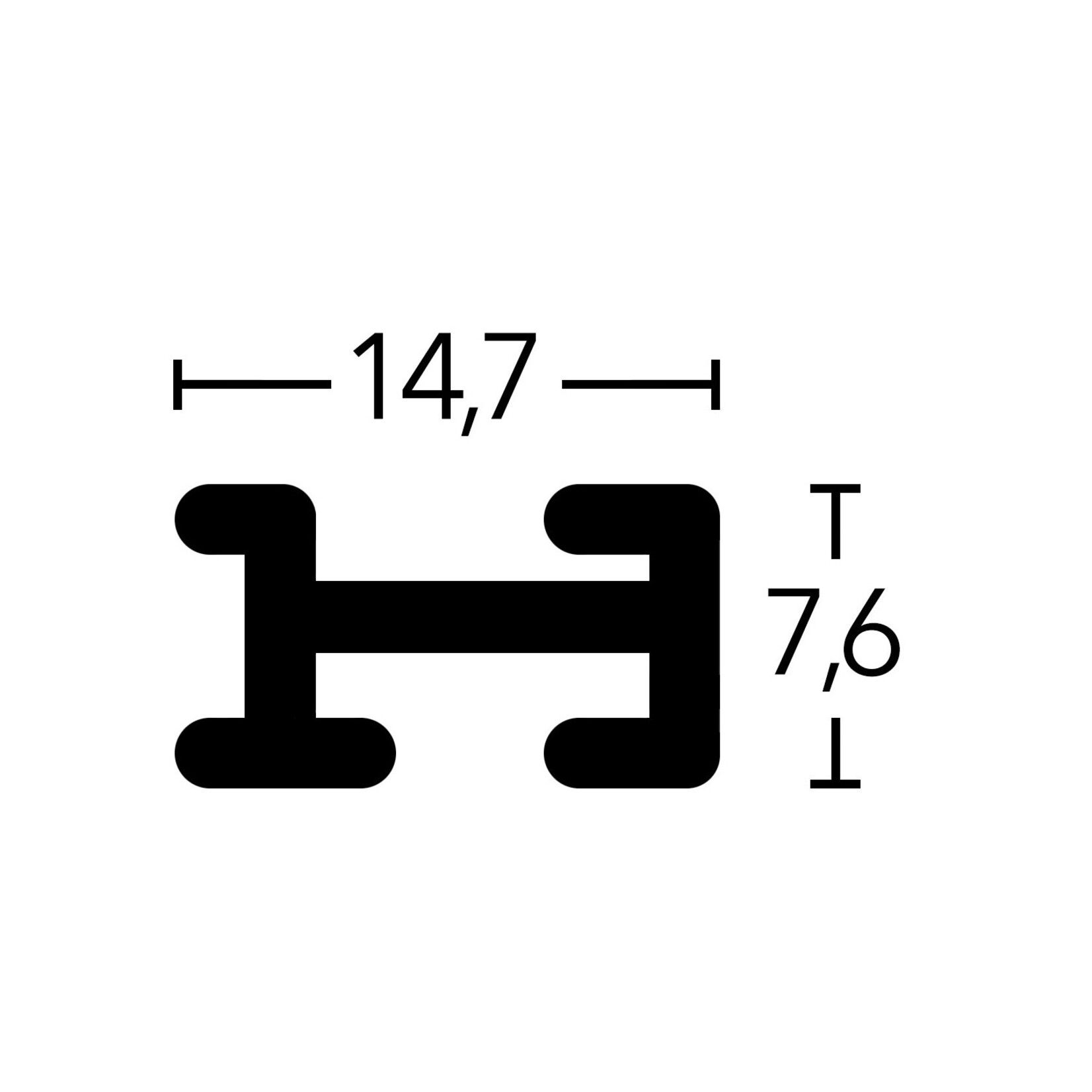 Maatwerk P 216 Polished Silver