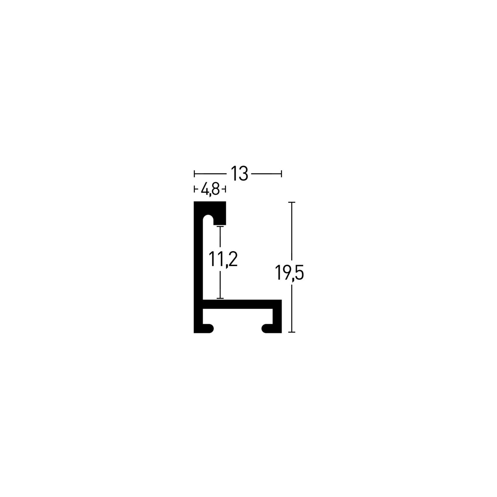 Maatwerk P 273 Natura Anthracite