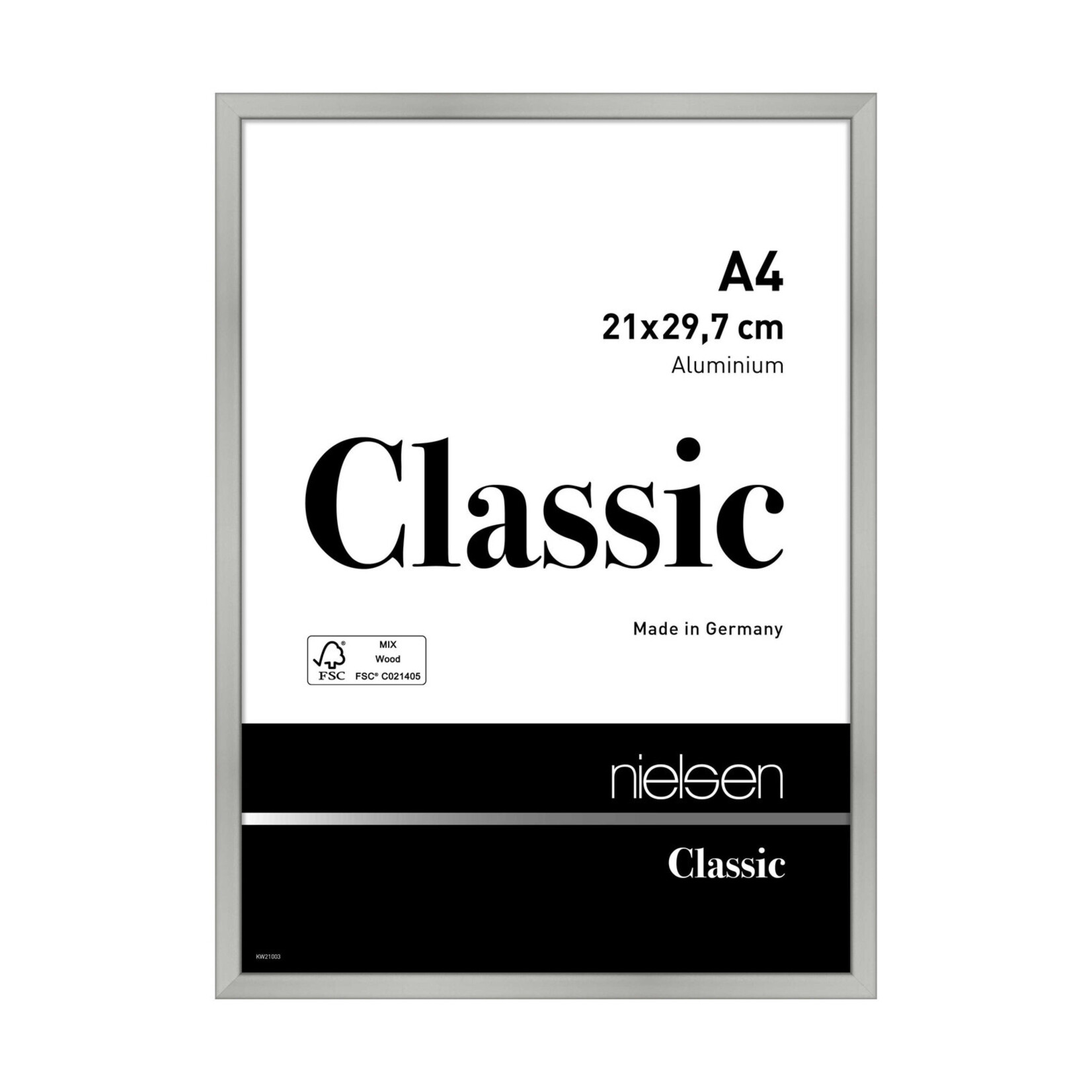 Nielsen Classic Mat Silver