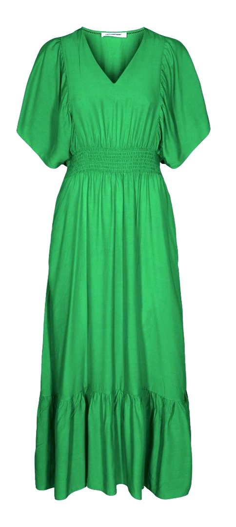 Samia Sun Smock Dress in Green | Co 