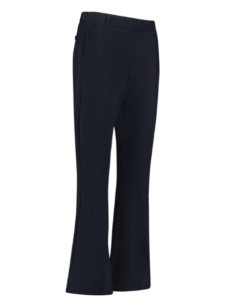 Studio Anneloes Flair Bonded Trousers in Dark Blue Pepper Pepper Damesmode