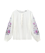 Pom Amsterdam  Embroidery Purple Blouse SP7742