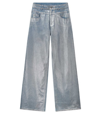 Pom Amsterdam  Wide Leg Denim Metallic Jeans SP7776