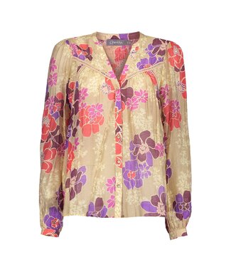 Geisha Fashion Blouse with Tape 43121-26