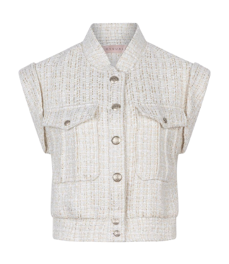 EsQualo Gilet Short Tweed