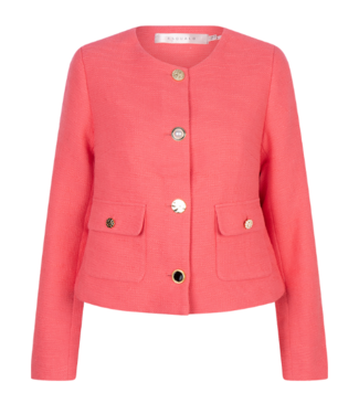 EsQualo Jacket Slub Boucle