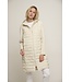 Rino Pelle Donna Padded Mix Material Coat