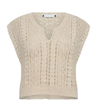 Co'Couture CormaCC Croche Knit Vest 32124