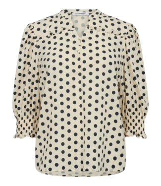 Co'Couture DaviCC Dot SS Blouse 35433