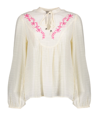 Geisha Fashion Blouse Embroidery 43082-14