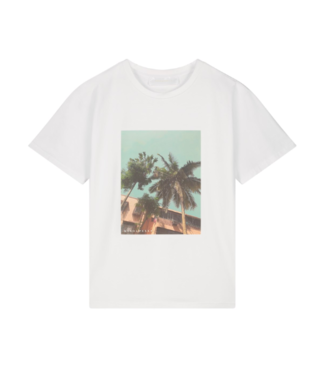 Rino Pelle Jeda Palm Print T-Shirt