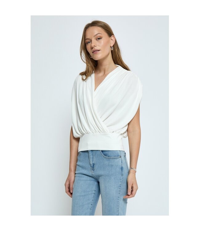 Minus Elvie Modal Wrap Top MI6047