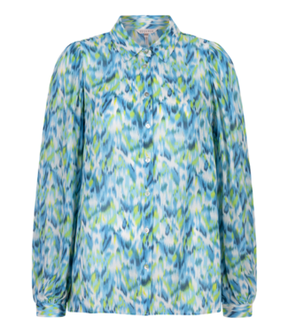 EsQualo Blouse Basic Bayside Print