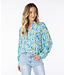 EsQualo Blouse Basic Bayside Print