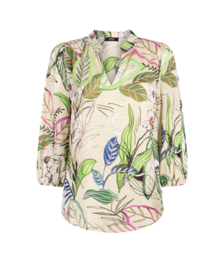 Juffrouw Jansen/Jansen Amsterdam Phila Printed 3/4 Sleeve Blouse