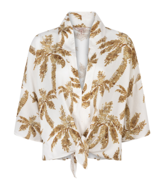 EsQualo Blouse Paradise Palm