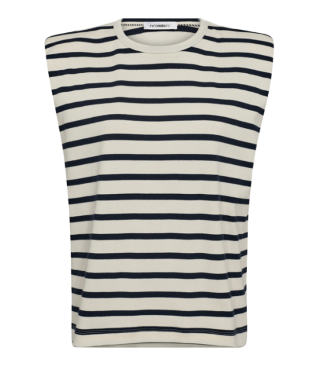 Co'Couture ClassicCC Stripe ED Tee 33077