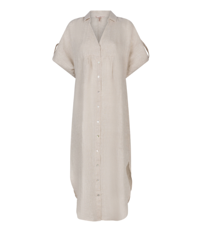 EsQualo Dress Long Linen