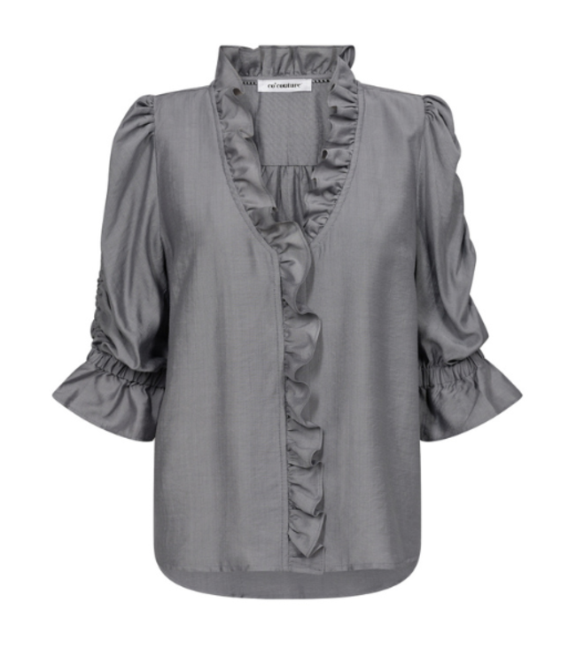 Co'Couture HeraCC Frill SS Blouse 35535