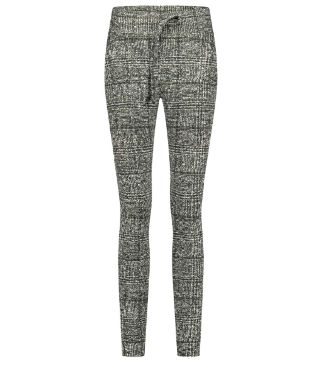 Studio Anneloes Stairdown Check Trousers 11835 Pepper Pepper Damesmode