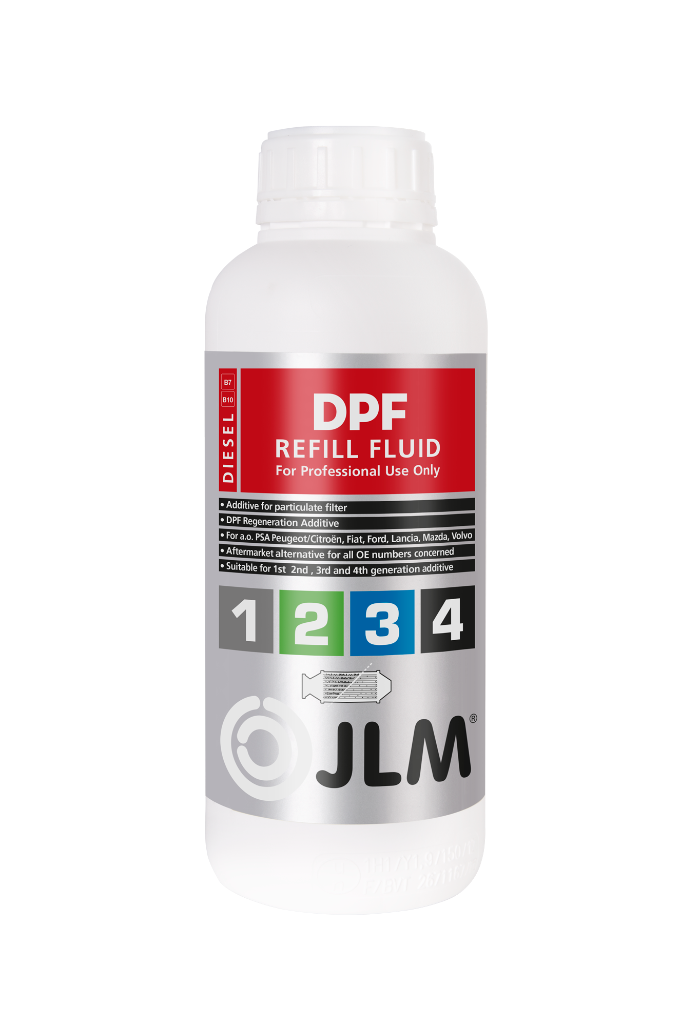 JLM - DIESEL DPF CLEANER - Nettoyant pour FAP Filtre à Particules