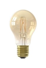 Calex Standaard A60 Goud Straight filament 220-240V 4.5W 470lm 2100K E27 Dimbaar met LED dimmer