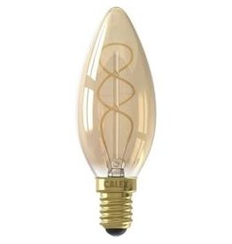 Calex LED E14 kaarslamp goud 150lm