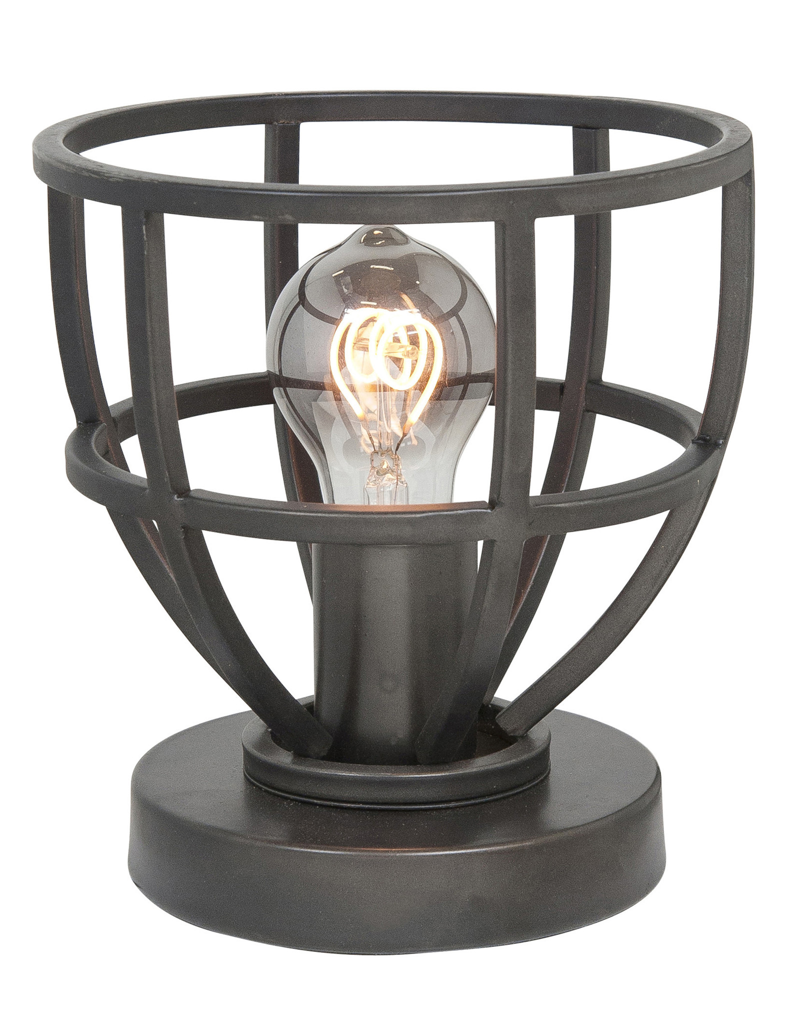 Tafellamp Orion 18 cm E27 Black Steel