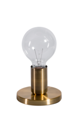 NML Base tafellamp 1x E27 vintage goud