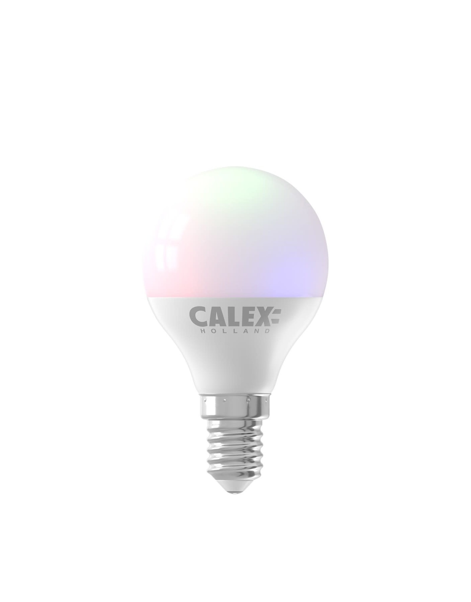 Calex Calex Smart LED Ball-lamp P45 E14 220-240V 4.9W 470lm 2200-4000K + RGB