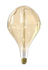 Calex Calex EVO Slimme LED Lamp - E27 - Filament - Goud - WarmWit- 6W - 280lm 1800K