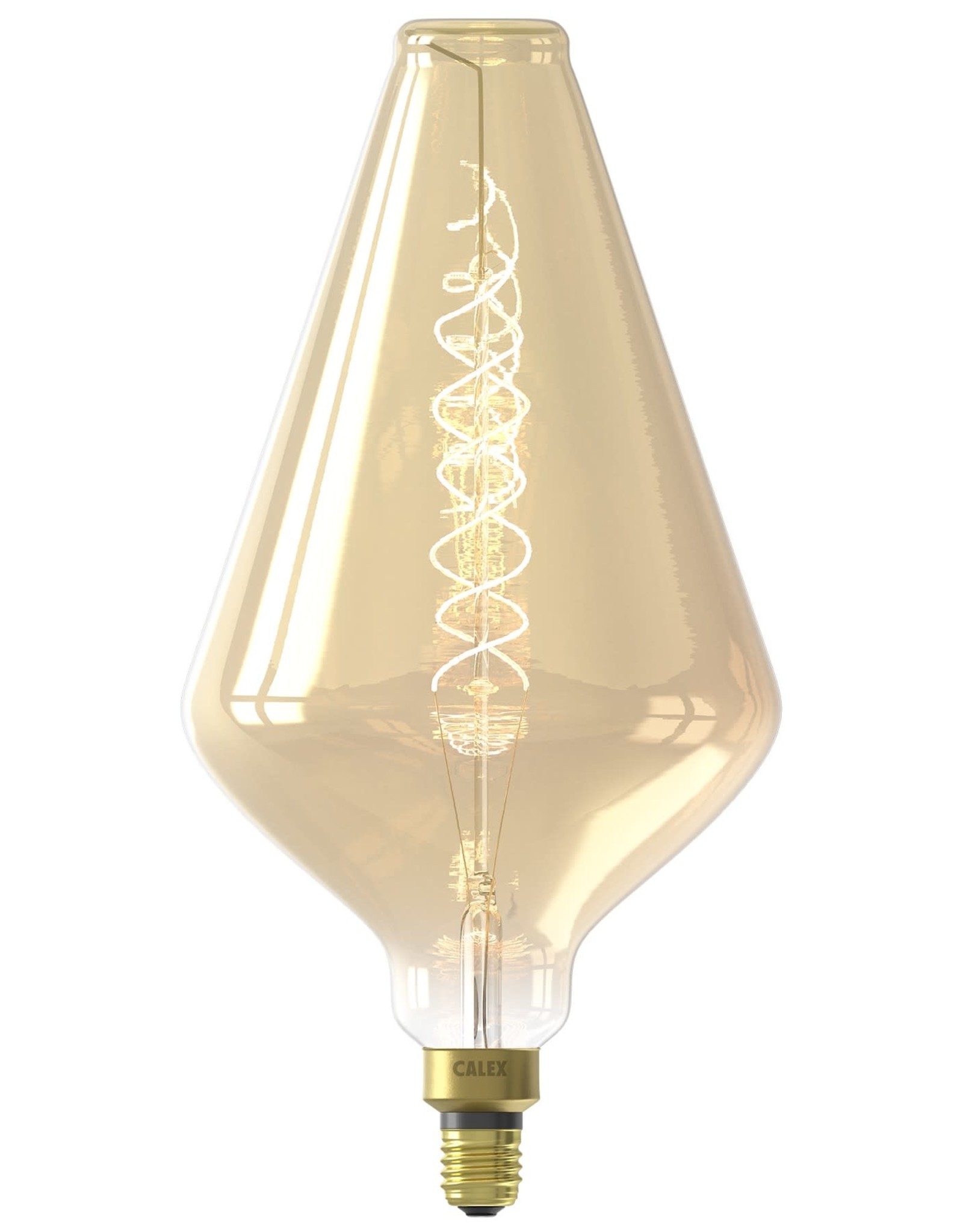 Calex XXL Vienna LED Lamp 220-240V 6W 300lm E27 VA188, Gold 2200K dimmable, energy label A