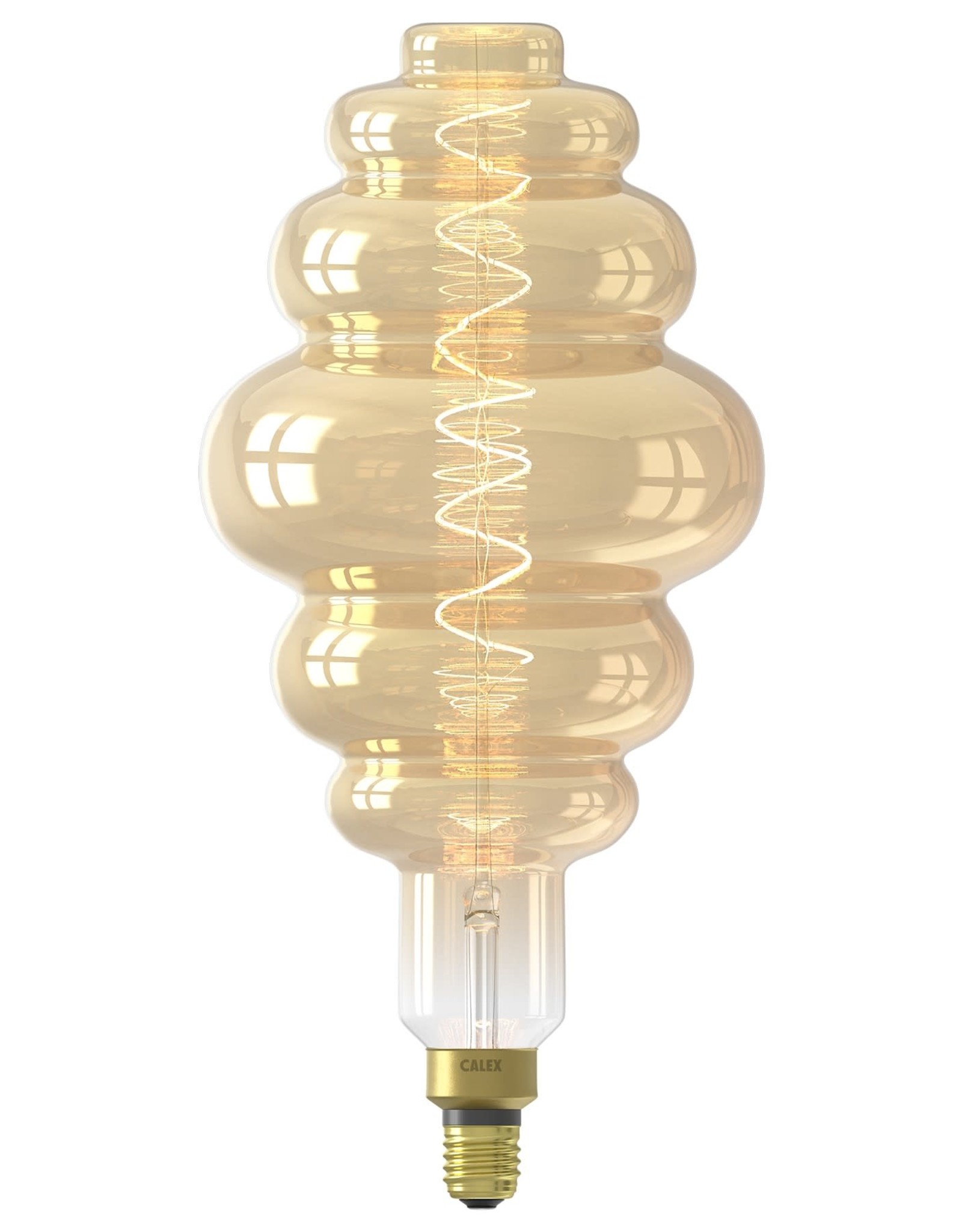Calex XXL Paris LED Lamp 220-240V 4W 320lm E27 LS200, Gold 2200K dimmable, energy label A