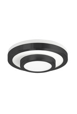 Pl. Master E27 Zwart + glas Opaal 26cm