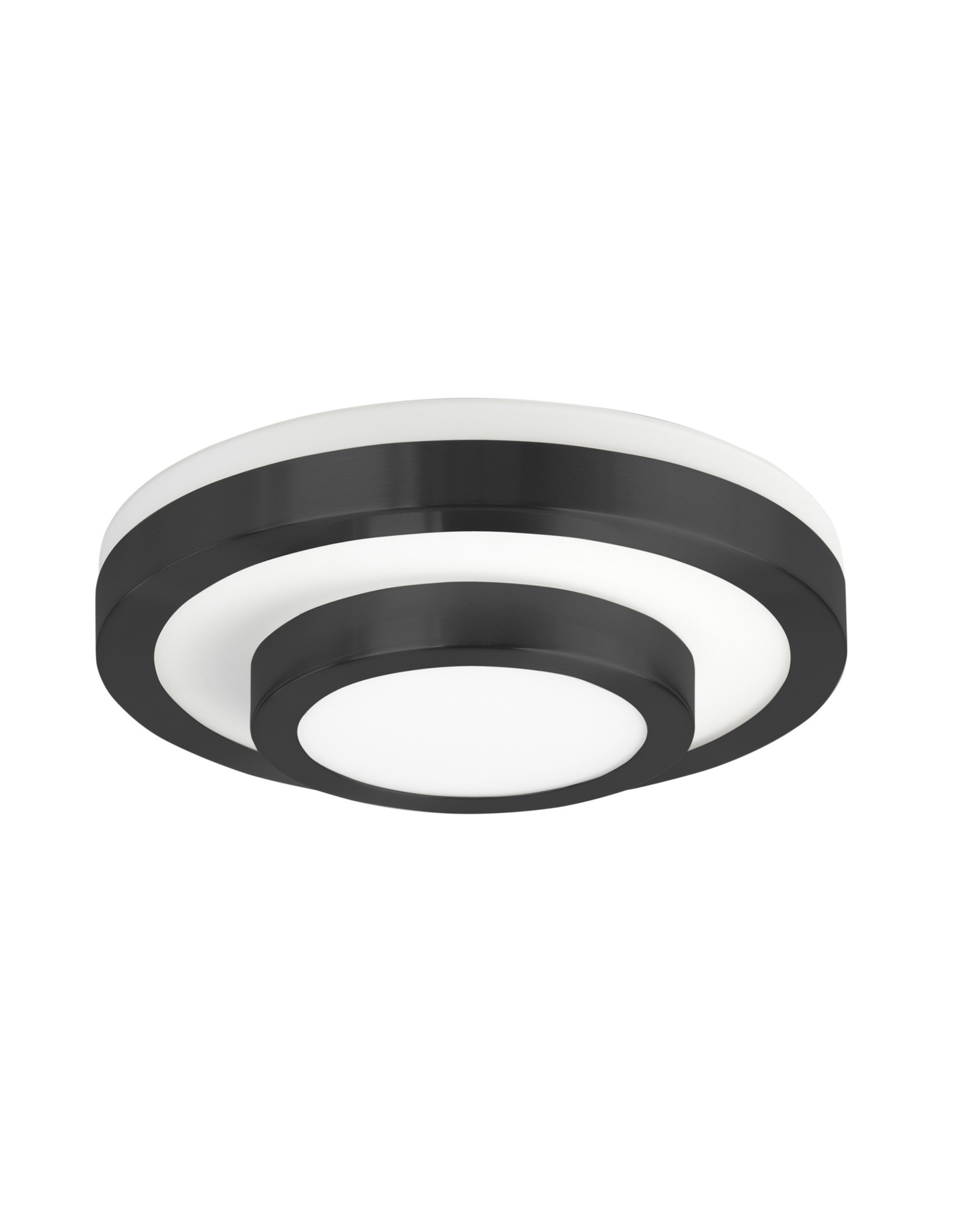 Pl. Master E27 Zwart + glas Opaal 26cm