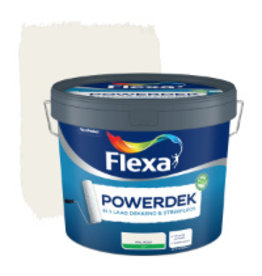 Flexa Flexa POWERDEK Muurverf RAL 9010 10L