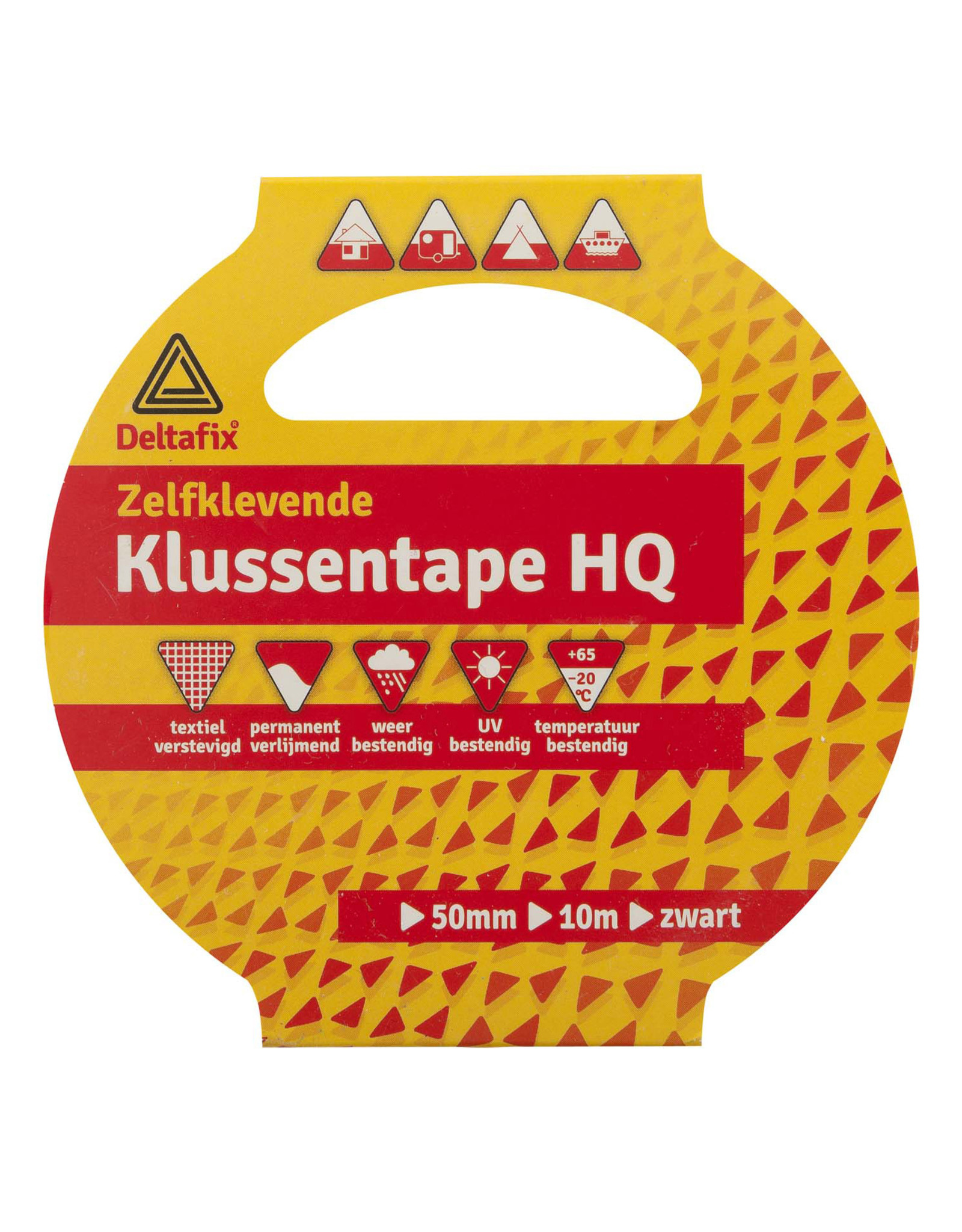 DUCTTAPE ZWART	10 M	50 MM