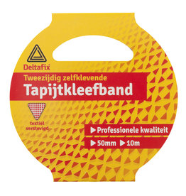 Dubbelzijdige Tapijttape	 10M	50 MM