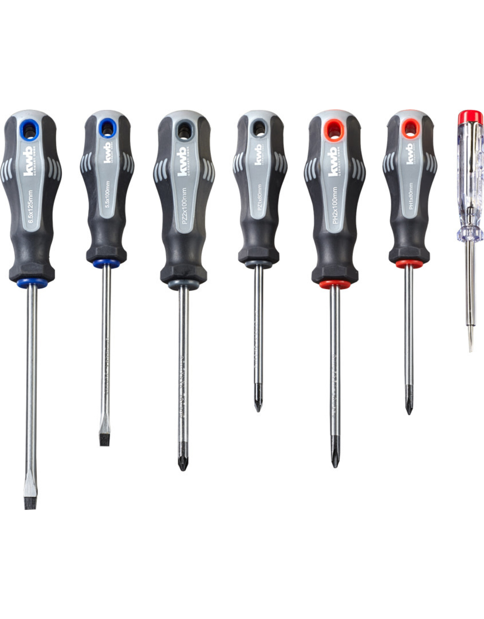 KWB SCHROEVENDR.-SET, VL/PH/PZ, 7 DELIG.