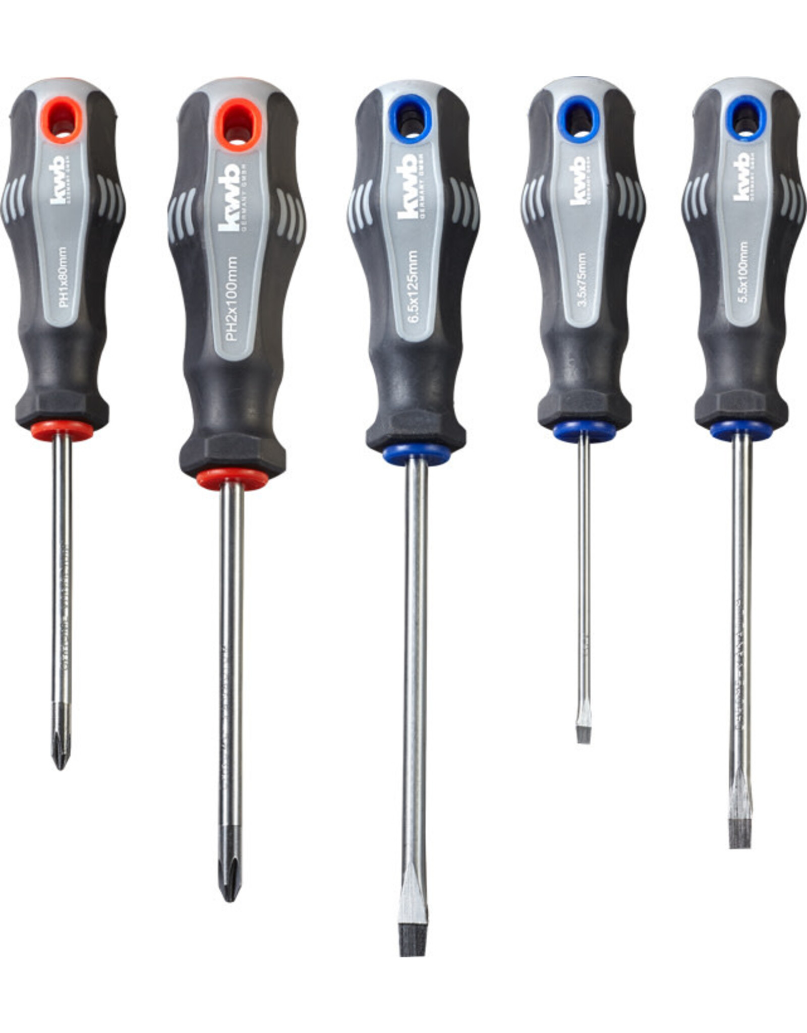 KWB SCHROEVENDR.-SET, VL/PH, 5 DELIG.