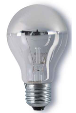 N.M.L.!!!Kopspiegel 100w E27 230v Zilver