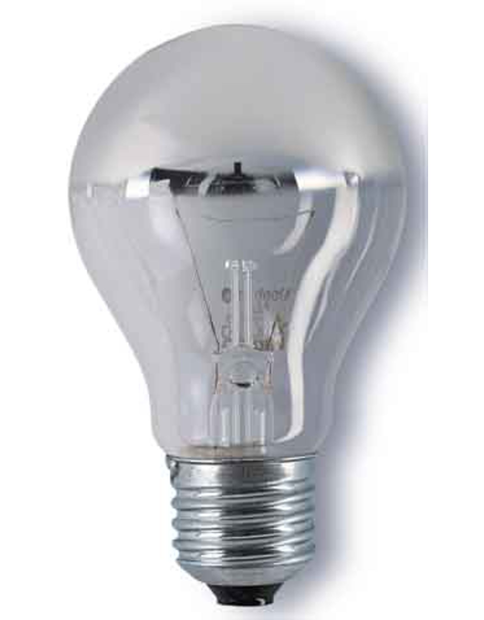 N.M.L.!!!Kopspiegel 100w E27 230v Zilver