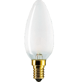 Philips kaars 25w E14 mat (6-3251)