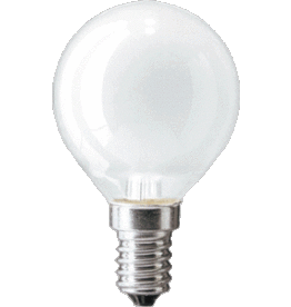 N.M.L.!!!!!Philips kogel 40w E14 mat (6-240114)