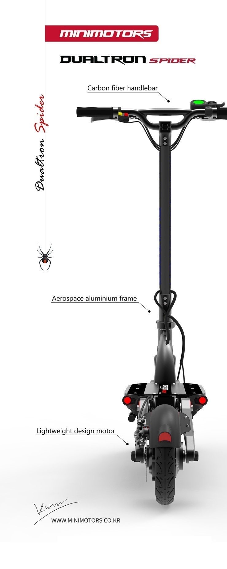 trottinette électrique minimotors dualtron spider 2