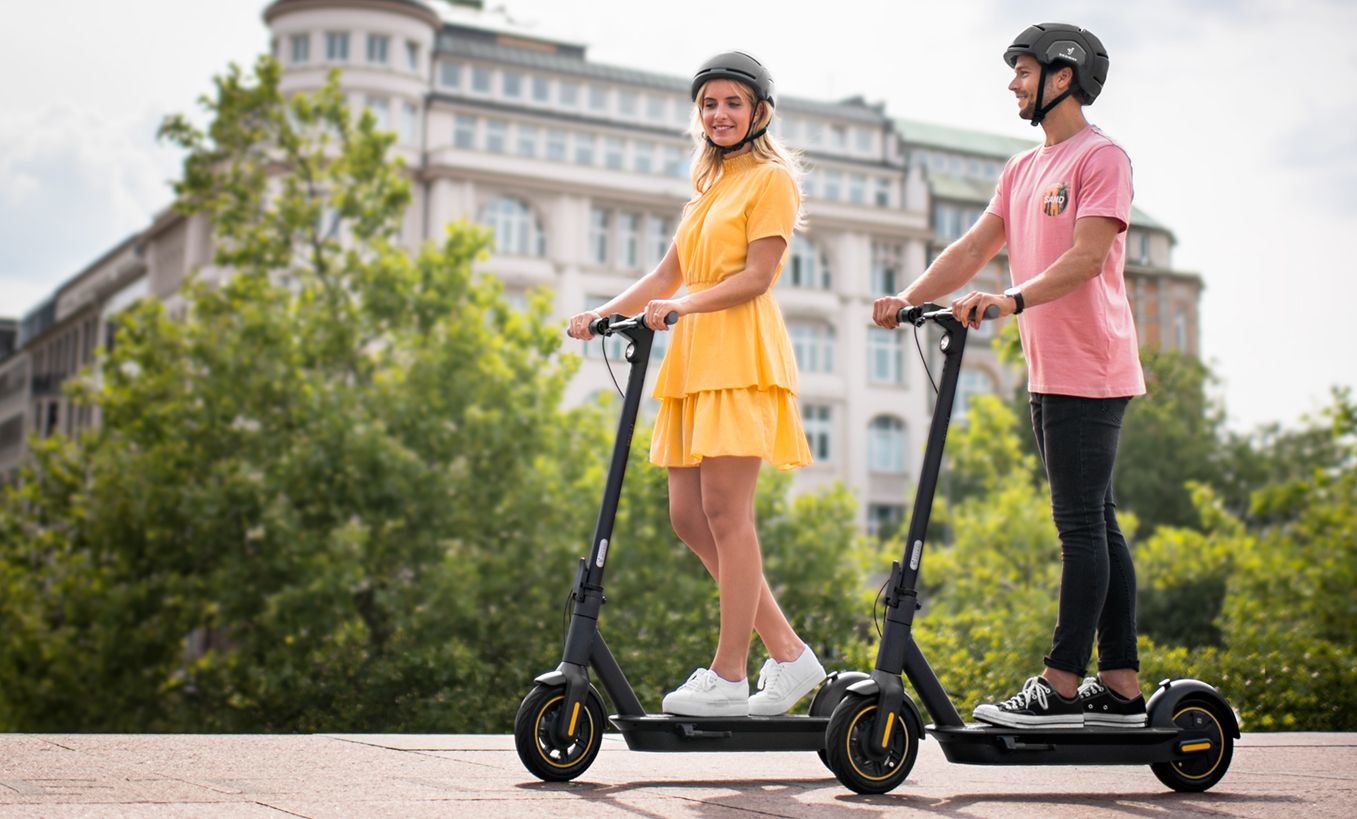 Ninebot KickScooter MAX G30E II - trottinette électrique haut de