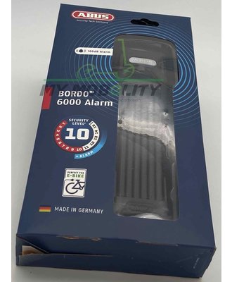 Abus Abus Bordo 6000ASH Black