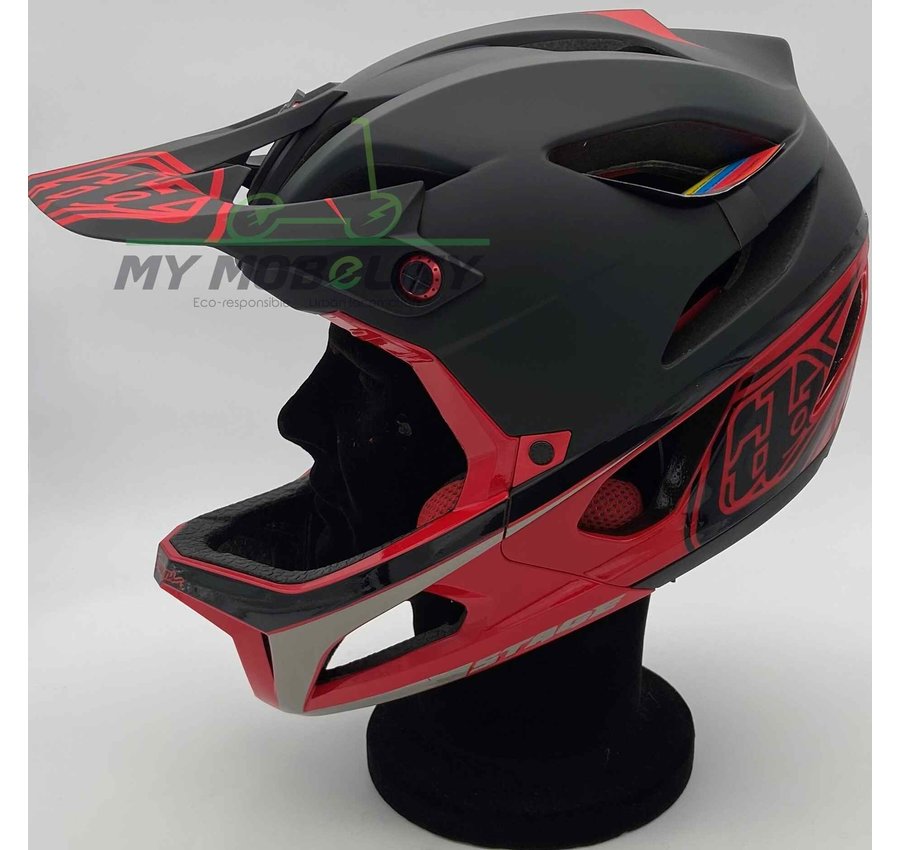 Troy Lee Designs Troy Lee Designs Stage Race Zwart / Rood